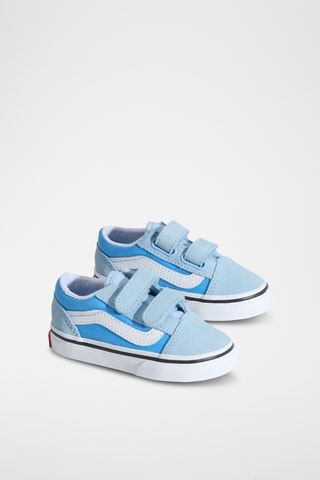 Baskets en nubuck Old Skool - Bleu clair