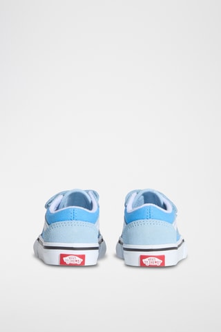 Baskets en nubuck Old Skool - Bleu clair