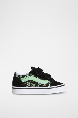 Baskets en cuir Old Skool V - Noir