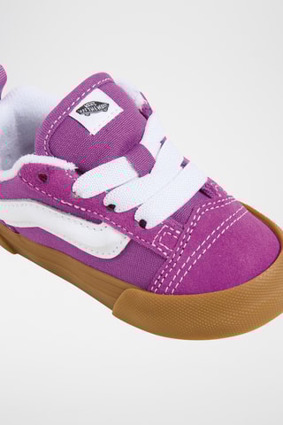 Baskets en nubuck Knu Skool - Fuchsia