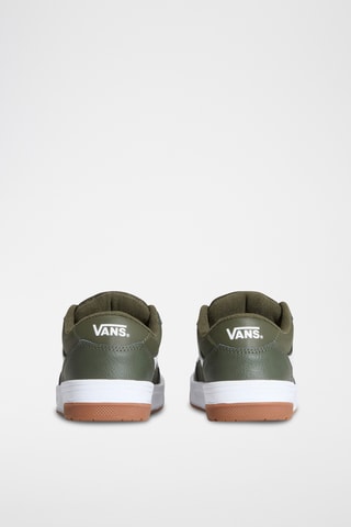 Baskets en cuir Hylane - Vert foncé