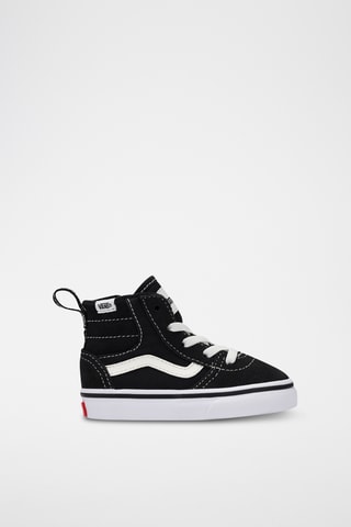 Baskets montantes en nubuck Ashwood - Noir et blanc