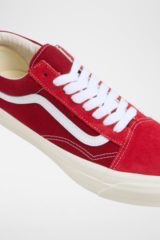 Baskets en nubuck LX Old Skool - Rouge