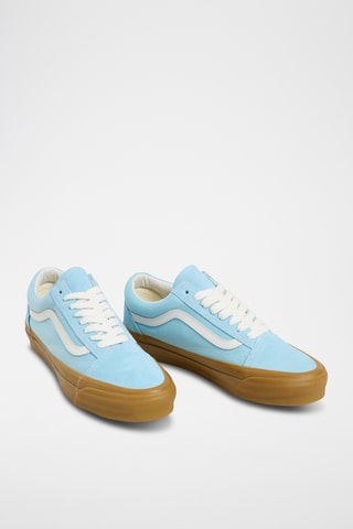 Baskets en nubuck LX Old Skool - Ciel
