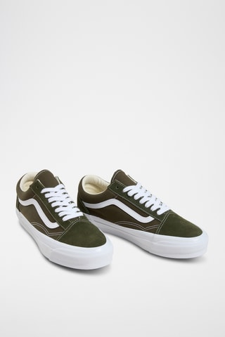 Baskets en nubuck LX Old Skool - Vert olive