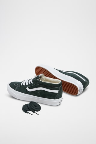 Baskets en cuir Sk8-Mid Reissue 83 - Vert foncé