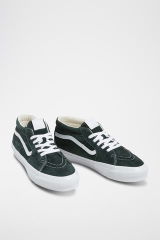 Baskets en cuir Sk8-Mid Reissue 83 - Vert foncé