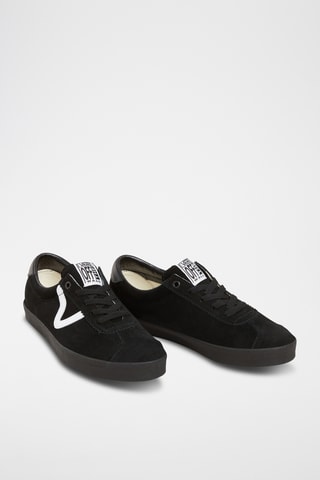 Baskets en cuir Sport Low - Noir