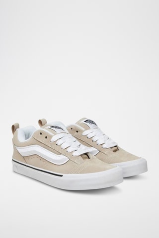 Baskets en nubuck Knu Skool - Beige