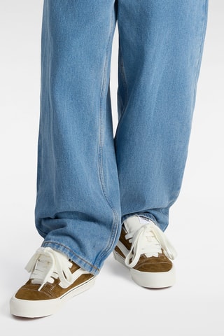 Baskets en nubuck Knu Skool - Marron