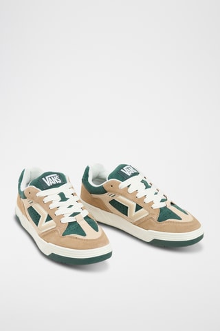 Baskets en cuir Upland - Vert foncé