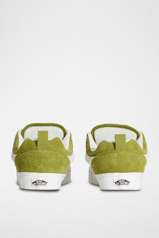Baskets en nubuck Knu Skool - Vert clair