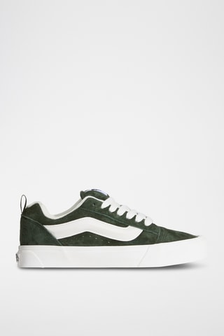 Baskets en nubuck Knu Skool - Vert foncé