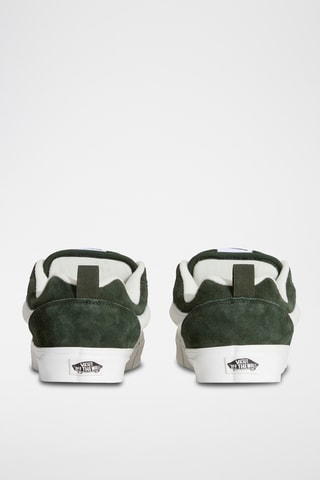 Baskets en nubuck Knu Skool - Vert foncé