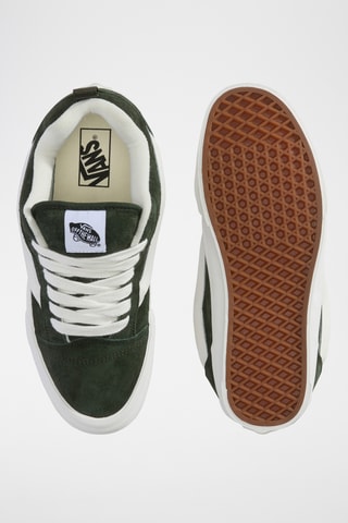 Baskets en nubuck Knu Skool - Vert foncé