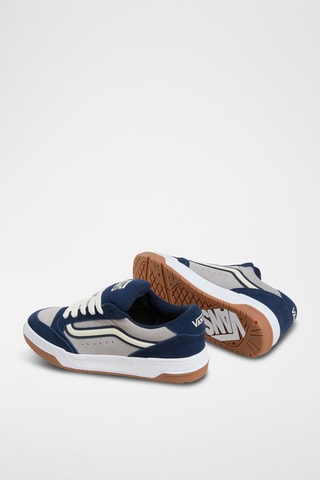 Baskets en nubuck Hylane - Bleu marine