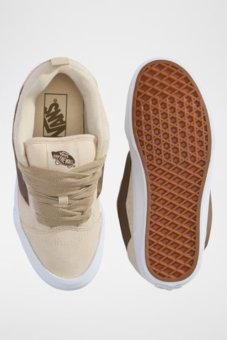 Baskets en nubuck Knu Skool - Beige