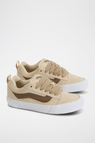 Baskets en nubuck Knu Skool - Beige