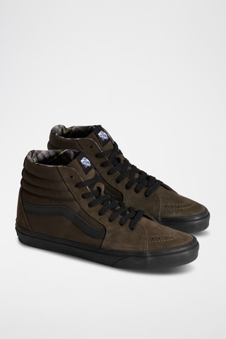 Baskets montantes en nubuck SK8-Hi - Marron