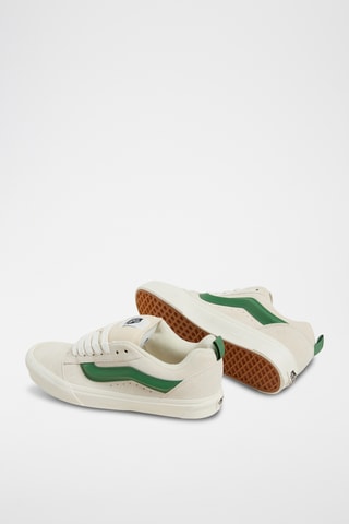 Baskets en nubuck Knu Skool - Blanc