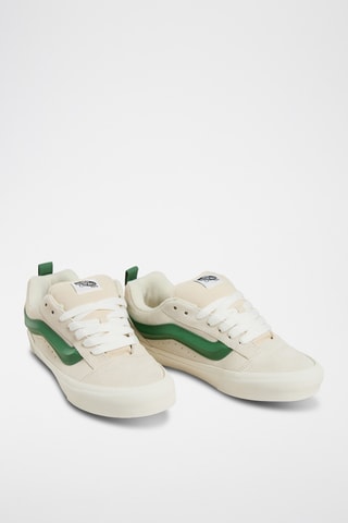 Baskets en nubuck Knu Skool - Blanc