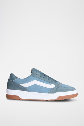 Baskets en nubuck Hylane - Bleu canard