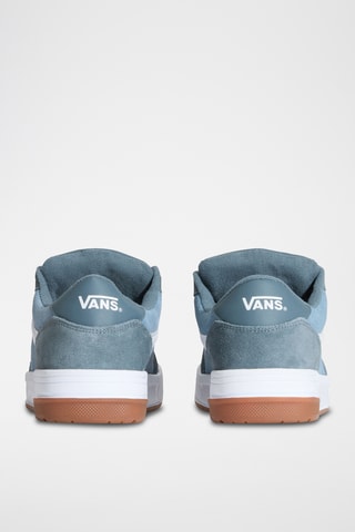 Baskets en nubuck Hylane - Bleu canard