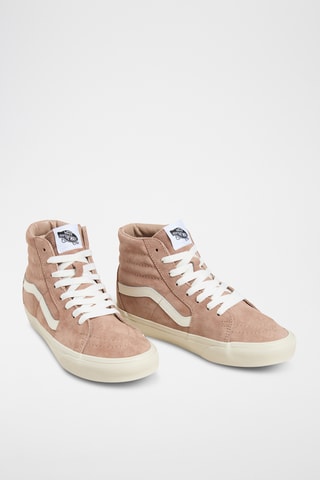Baskets montantes en nubuck SK8-Hi - Taupe
