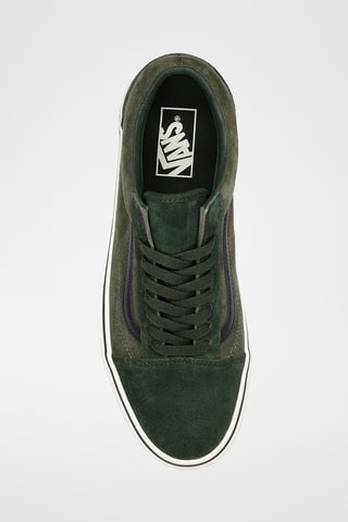 Baskets en nubuck Old Skool - Vert foncé