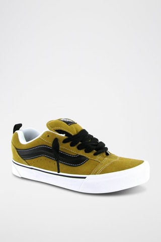 Sneakers en nubuck Knu Skool - Moutarde foncé