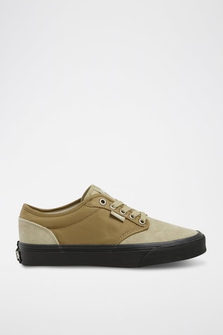Baskets en nubuck Atwood - Vert olive