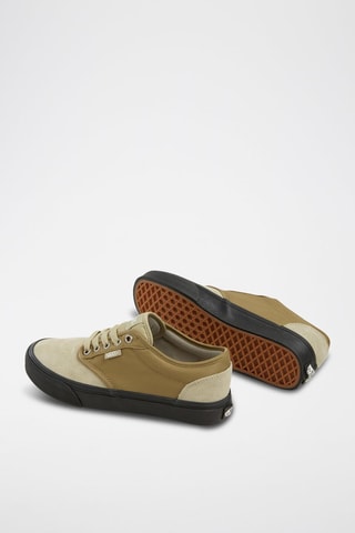 Baskets en nubuck Atwood - Vert olive
