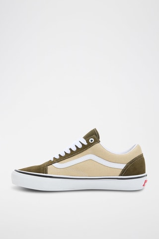 Baskets en nubuck Skate Old Skool - Kaki