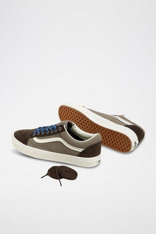 Baskets en nubuck Old Skool - Marron et gris