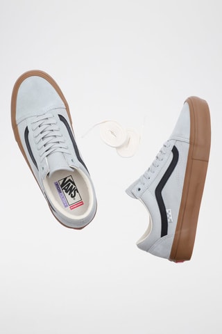 Baskets en nubuck MN Skate Old Skool - Gris clair