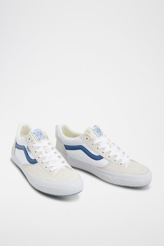 Baskets en cuir Skate Lizzie Low - Blanc