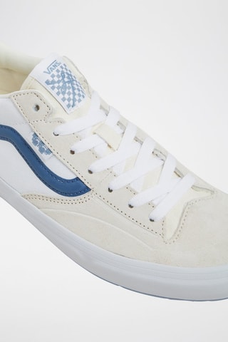 Baskets en cuir Skate Lizzie Low - Blanc