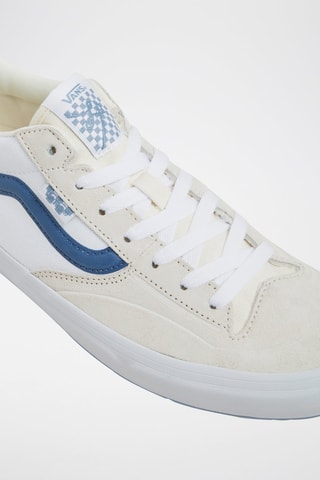 Baskets en cuir Skate Lizzie Low - Blanc