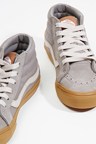 Baskets montantes en nubuck SK8 - Gris clair