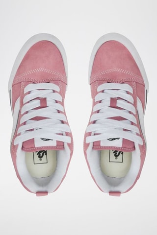 Baskets en cuir Knu Skool - Rose