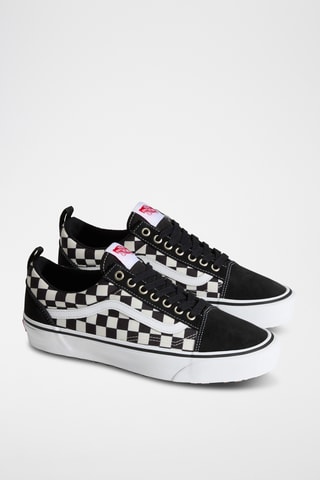 Chaussures de surf en cuir Old Skool Insulated - Noir et blanc