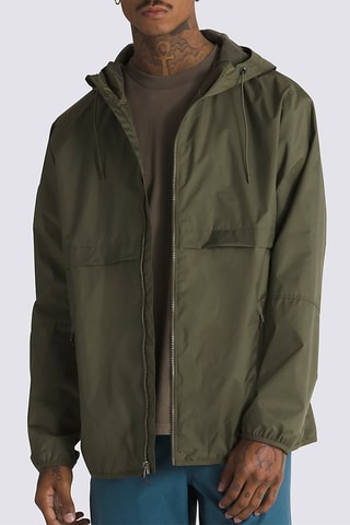 Coupe-vent à capuche MTE Lewis Windbreaker - Kaki