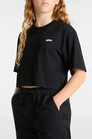 Crop top relaxed Salton - Noir