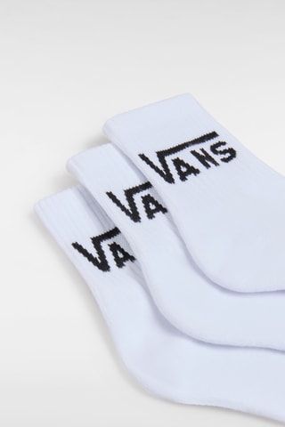 3 paires de chaussettes Classic Half Crew - Blanc