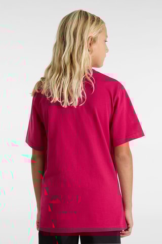 T-shirt Checker Drop - Fuchsia