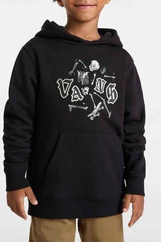 Sweat à capuche polaire Shattered PO - Noir