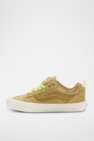 Baskets en nubuck Golden Hour - Beige et vert clair