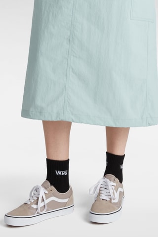 Baskets en cuir Old Skool - Taupe et blanc