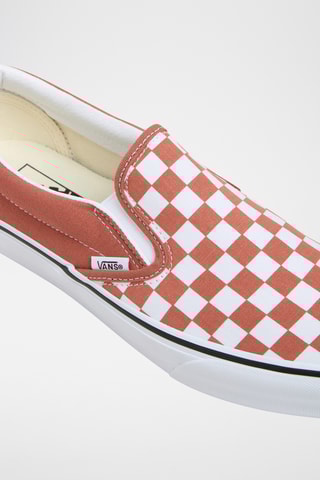 Slip-on Classic - Blanc et rouge