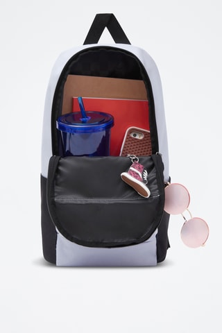 Sac à dos bandoulière Warp - Gris clair et noir